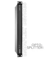 Dataplex OPTO-SPLITTER Manual preview