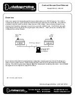 Dataprobe COE-8 Hardware Installation предпросмотр