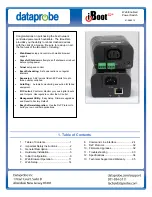 Dataprobe iBoot-G2 Manual preview