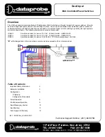 Предварительный просмотр 1 страницы Dataprobe IP-28 Series Manual