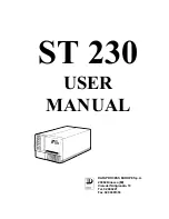 Preview for 1 page of DATAPROCESS ST 230 User Manual