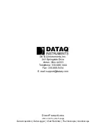 Предварительный просмотр 50 страницы Dataq DI-500 Series User Manual