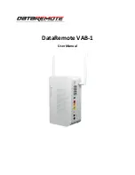 Предварительный просмотр 1 страницы DataRemote VAB-1 User Manual