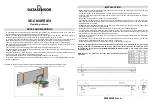 Предварительный просмотр 2 страницы Datasensor SE-DM 1200 Manual