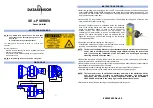 Предварительный просмотр 3 страницы Datasensor SE-DM 1200 Manual