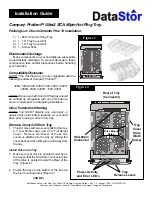 DataStor Compaq Proliant Ultra2 SCA Installation Manual preview