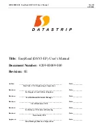 Preview for 1 page of Datastrip EasyRead User Manual