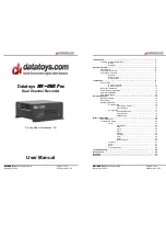Datatoys XM-DVR Pro Manual preview
