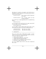 Preview for 8 page of Datatronics 3314LC User Manual