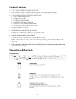 Preview for 6 page of Datavideo AM-100 Instruction Manual