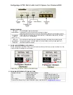 Preview for 1 page of Datavideo DAC-2 Supplementary Manual