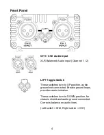 Предварительный просмотр 4 страницы Datavideo DAC-80 Quick Start Manual