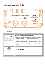 Предварительный просмотр 9 страницы Datavideo DAC-8PA Instruction Manual