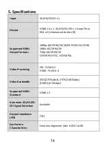 Предварительный просмотр 14 страницы Datavideo DAC-8PA Instruction Manual