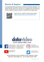 Предварительный просмотр 16 страницы Datavideo DAC-8PA Instruction Manual