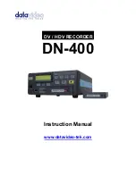 Preview for 1 page of Datavideo DN-400 Instruction Manual