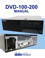 Datavideo DVD-100 Manual preview