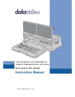 Datavideo GO-650 STUDIO Instruction Manual preview