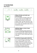 Предварительный просмотр 12 страницы Datavideo HBT-30 Instruction Manual