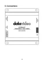 Предварительный просмотр 13 страницы Datavideo HBT-5 Instruction Manual