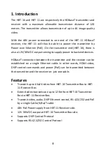 Preview for 8 page of Datavideo HDBaSet HBT-10 Instruction Manual