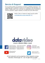 Preview for 16 page of Datavideo HDBaSet HBT-10 Instruction Manual