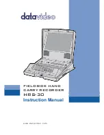 Datavideo HRS-30 Instruction Manual preview