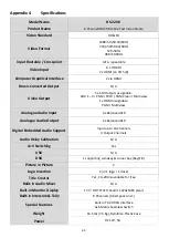 Preview for 44 page of Datavideo HS-2200 Instruction Manual