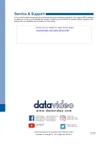 Предварительный просмотр 96 страницы Datavideo iCast 10NDI Instruction Manual