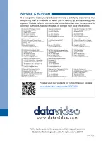 Preview for 33 page of Datavideo ITC-300 Instruction Manual