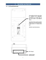 Предварительный просмотр 8 страницы Datavideo MCU-100P Instruction Manual