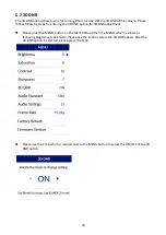 Preview for 28 page of Datavideo MCU-400 Instruction Manual