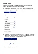 Preview for 30 page of Datavideo MCU-400 Instruction Manual