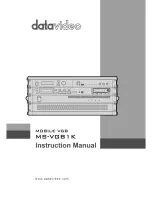 Preview for 1 page of Datavideo MS-VGB1K Instruction Manual