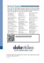 Предварительный просмотр 30 страницы Datavideo NVD-35 Instruction Manual