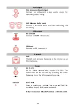 Preview for 12 page of Datavideo NVS-35 Instruction Manual