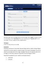 Preview for 26 page of Datavideo NVS-35 Instruction Manual