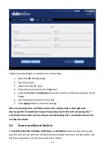 Preview for 48 page of Datavideo NVS-35 Instruction Manual