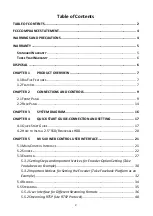 Preview for 2 page of Datavideo NVS-40D Instruction Manual