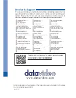 Preview for 71 page of Datavideo NVW-150 Instruction Manual