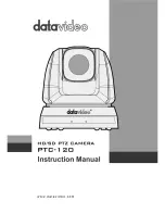 Datavideo PTC-120 Instruction Manual preview