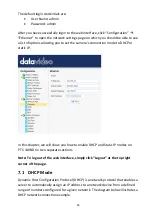 Предварительный просмотр 40 страницы Datavideo PTC-140NDI Instruction Manual