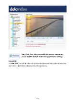 Предварительный просмотр 100 страницы Datavideo PTC-140NDI Instruction Manual