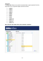 Предварительный просмотр 103 страницы Datavideo PTC-140NDI Instruction Manual