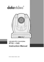 Datavideo PTC-150TW Instruction Manual preview