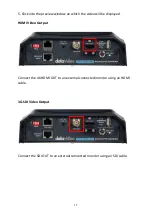 Предварительный просмотр 17 страницы Datavideo PTC-280NDI Instruction Manual