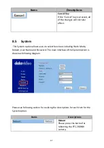 Предварительный просмотр 67 страницы Datavideo PTC-280NDI Instruction Manual