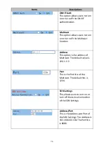 Предварительный просмотр 74 страницы Datavideo PTC-280NDI Instruction Manual