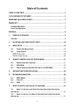 Preview for 2 page of Datavideo PTC-305 Instruction Manual