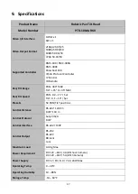 Предварительный просмотр 37 страницы Datavideo PTR-10 MARK II Instruction Manual